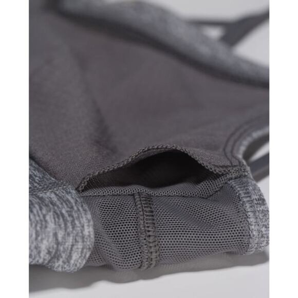 LULULEMON Just Breathe Tank Sz 6 Heathered Slate - Picture 7 of 11